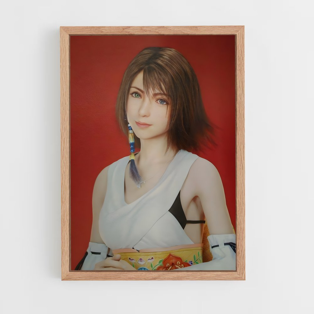 Poster Yuna Éthérée – affiche Final Fantasy (vue 4)